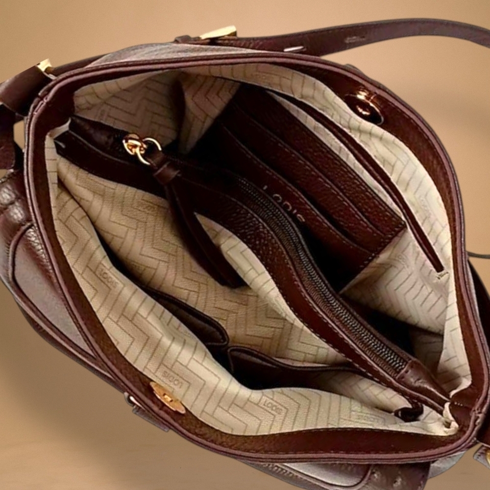 LODIS Rhoda Leather Crossbody Bag - Picture 9 of 11
